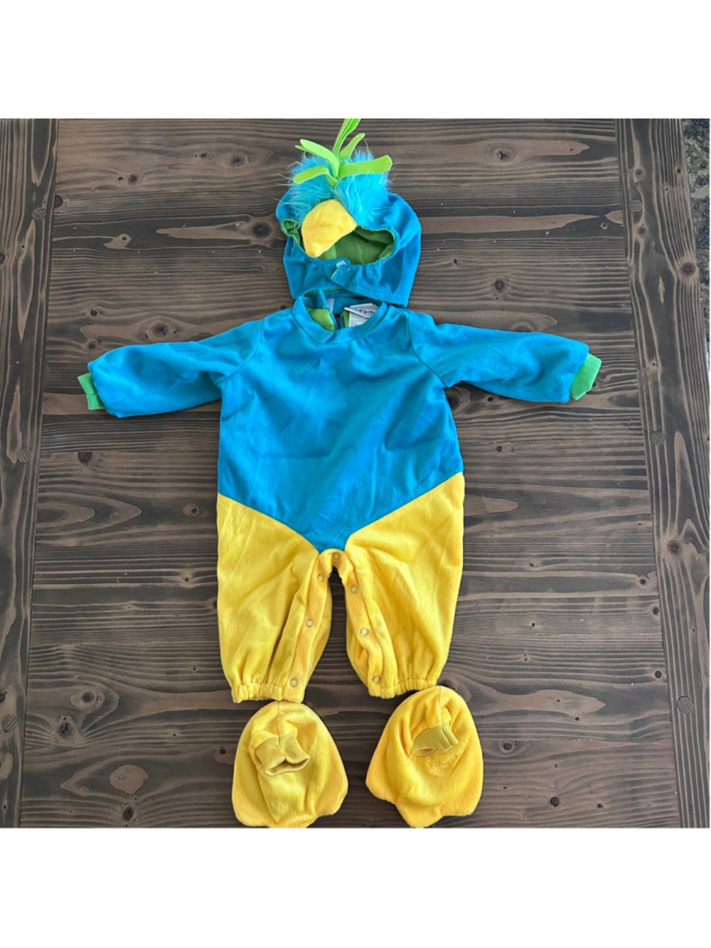 Baby Parrot Costume XS 0-6M Halloween Outfit InCharacter Bird